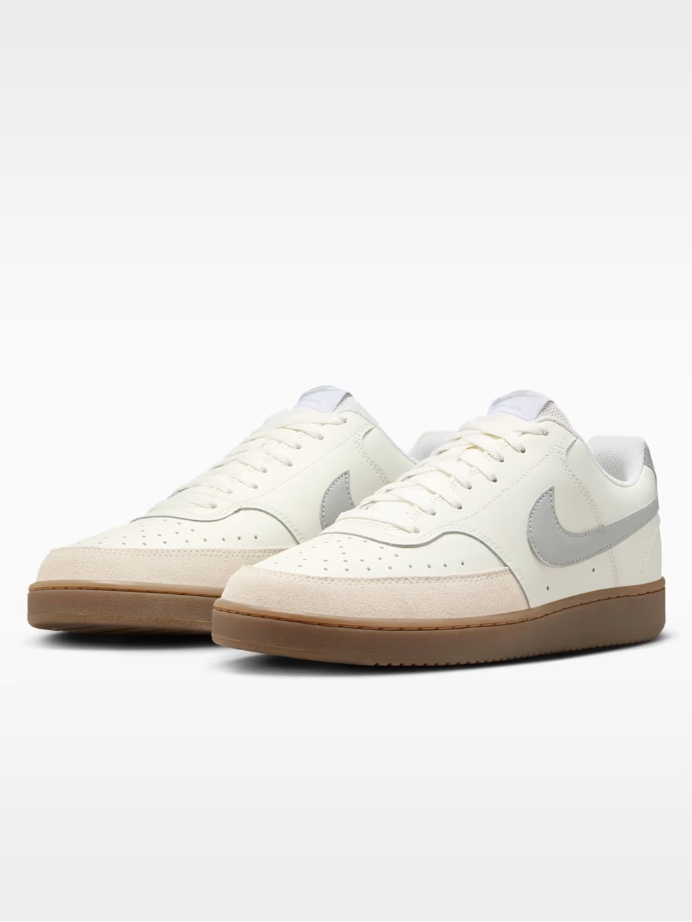 Nike Women’s Low-Top Sneakers in White, Gray Size 10 - Picture 12 of 12
